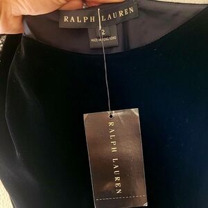 Ralph Lauren Evening Gown, Black, Long